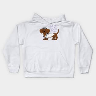 Dachshund Doctor Kids Hoodie